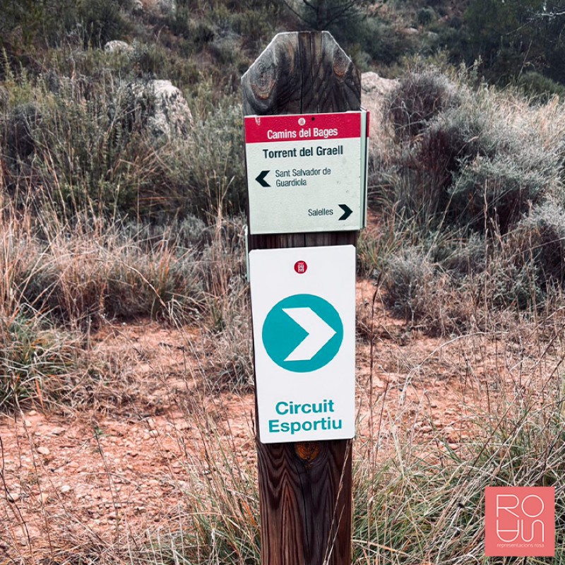 Fita B13V Circuits Esportius de Proximitat: Senyalització Diputació de Barcelona